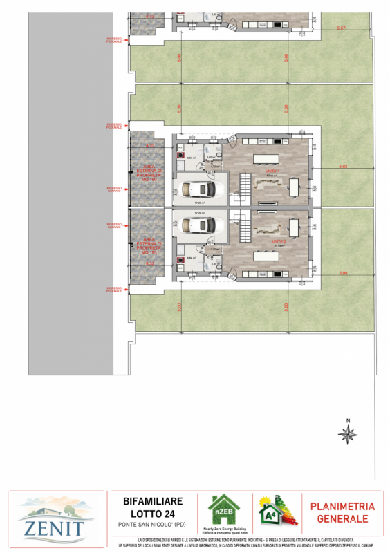 Venite a scoprire l'eleganza ed il comfort delle nostre splendide ville bifamiliari di nuova cost...