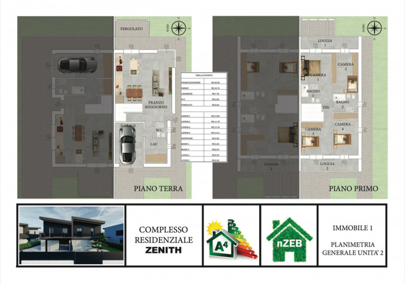 Venite a scoprire l'eleganza ed il comfort delle nostre splendide ville bifamiliari di nuova cost...