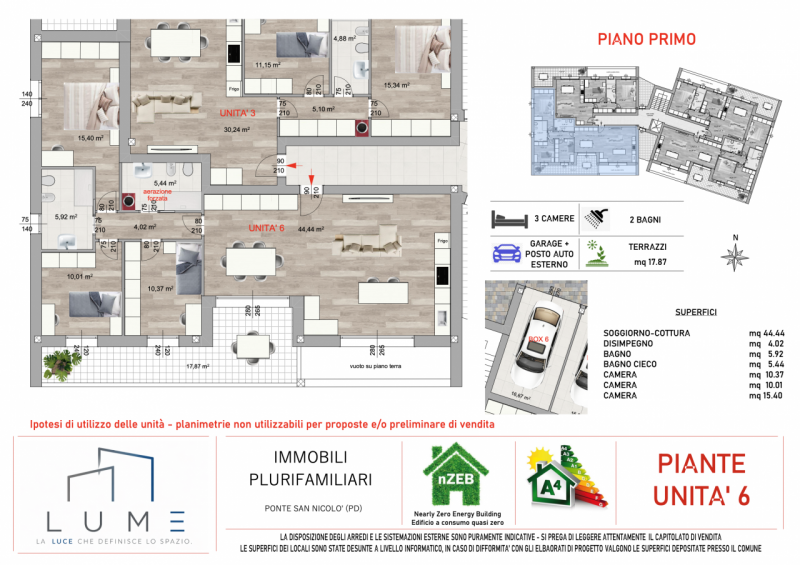 Esclusivi appartamenti quadrilocale di circa 120 mq situati nella rinomata zona di Roncaglia, nel...