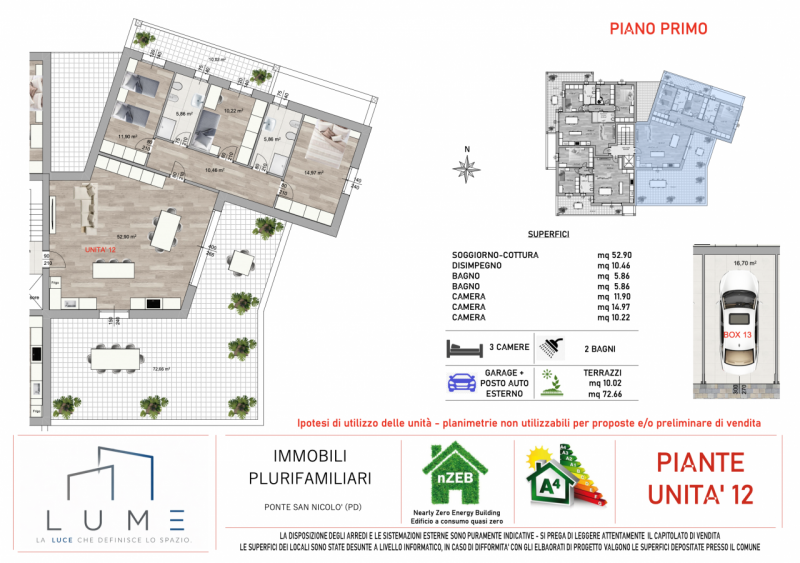 Esclusivi appartamenti quadrilocale di circa 120 mq situati nella rinomata zona di Roncaglia, nel...