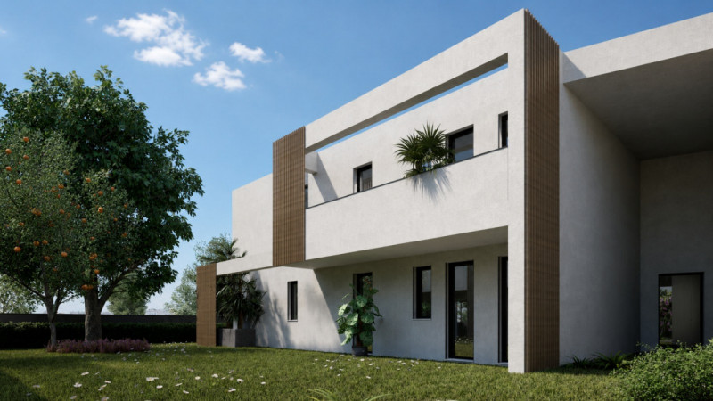 Introvabile nuovo e moderno appartamento con ampio giardino privato!

All’interno di un elegante ...