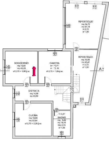 CAPRICCIO DI VIGONZA - CASA SINGOLA - con ampi spazi e potenzialità in un'ottima zona, questa abi...
