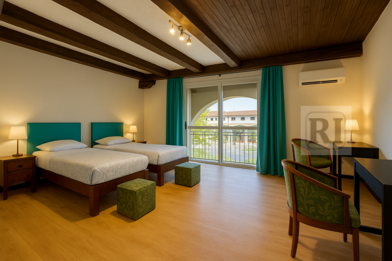 Cerchi indipendenza ma anche vita di comunità?
Le nostre camere singole offrono privacy e comfort...