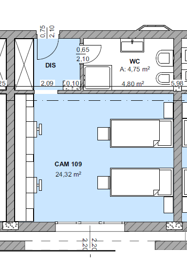 Cerchi indipendenza ma anche vita di comunità?
Le nostre camere singole offrono privacy e comfort...