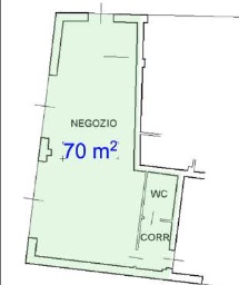 CHIAMPO (VI) PIAZZALE MARIANO RUMOR 20 - Piena proprietà di negozio al piano terra, in posizione ...