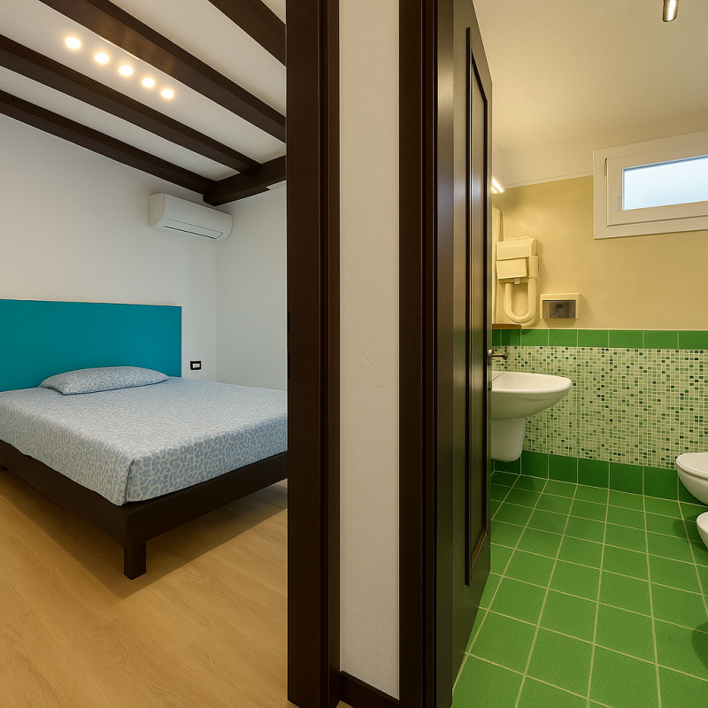 Cerchi indipendenza ma anche vita di comunità?
Le nostre camere singole offrono privacy e comfort...