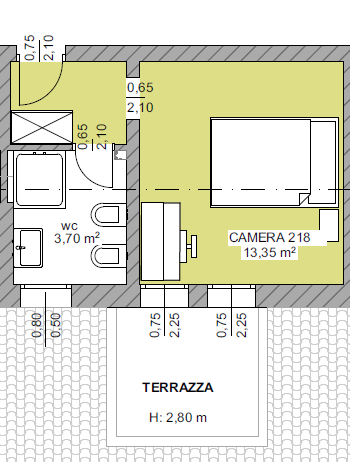 Cerchi indipendenza ma anche vita di comunità?
Le nostre camere singole offrono privacy e comfort...