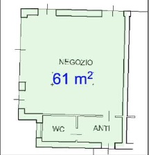 CHIAMPO (VI) PIAZZALE MARIANO RUMOR 33 - Piena proprietà di negozio al piano terra, in posizione ...