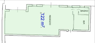 CHIAMPO (VI) PIAZZALE MARIANO RUMOR 18 - Piena proprietà di negozio al piano terra, che affaccia ...