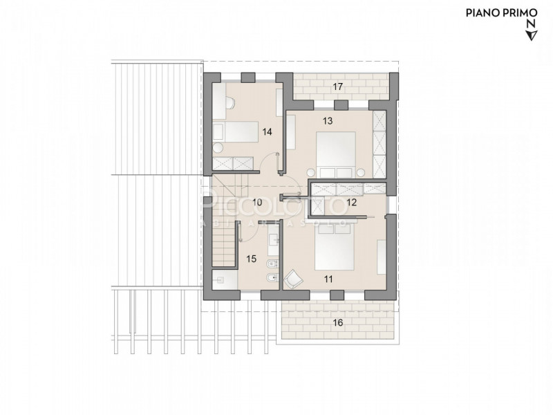 Rif. A5100 - Cavaso del Tomba, nuova villetta bifamiliare ubicata in zona tranquilla a pochi minu...