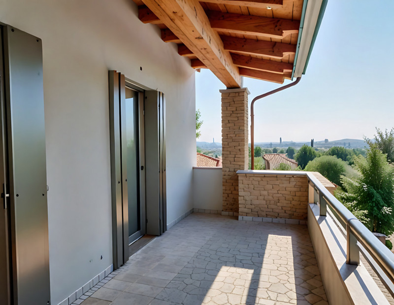 (Per INFO 3316190143) A Campodarsego proponiamo delle nuove bifamiliari con ampi spazi interni ed...