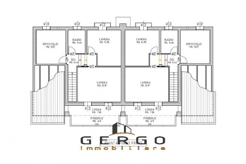 (Per INFO 3316190143) A Campodarsego proponiamo nuove bifamiliari con ampi spazi interni ed ester...