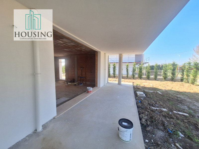 Quartiere San Lorenzo, Abano Terme, proponiamo una nuova casa singola, attualmente al grezzo perm...