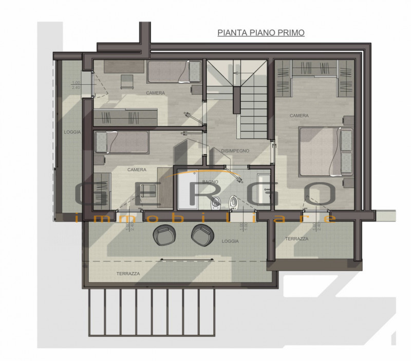 (Per INFO Cristina 3389226442) Trifamiliare di nuova costruzione classe A4. A Montegrotto, propon...