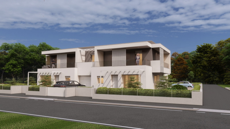 (Per INFO Cristina 3389226442) NOSTRA ESCLUSIVA. Trifamiliare di nuova costruzione classe A4. A M...