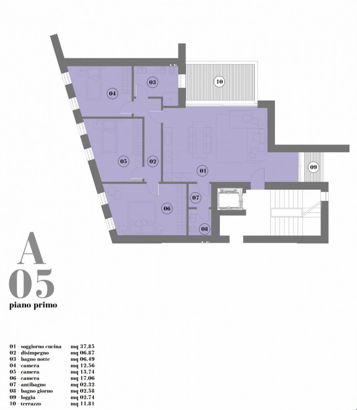 (Per INFO Stefania 3409601861) L'elegante appartamento, che verrà consegnato a giugno 2026, si co...