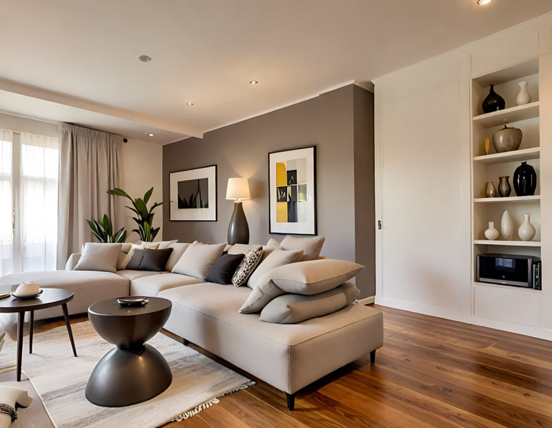 (Per INFO Stefania 3409601861) L'elegante appartamento, che verrà consegnato a giugno 2026, si co...