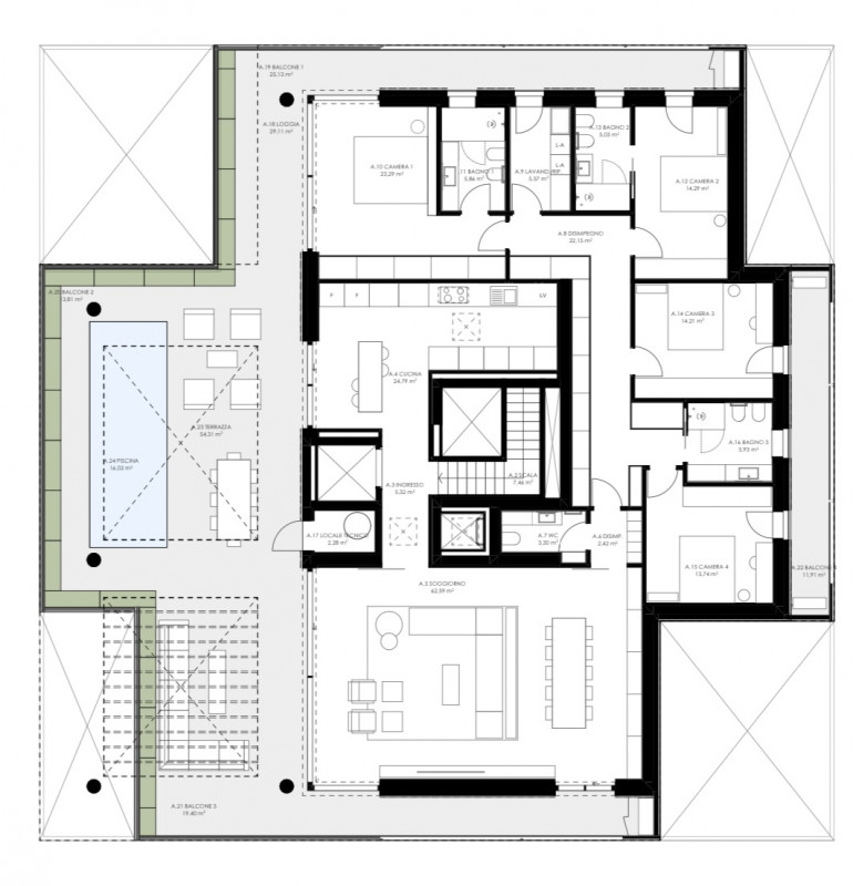 (Per INFO Vittorio 3517343301) A Castelfranco Veneto, in zona Borgo Treviso, nato dal progetto de...