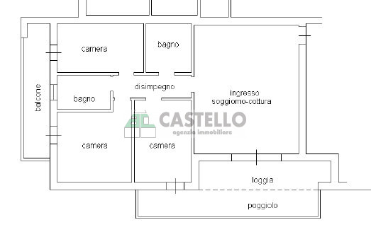 Vigodarzere – Saletto nuovo 3 Camere con terrazzo all’ultimo piano