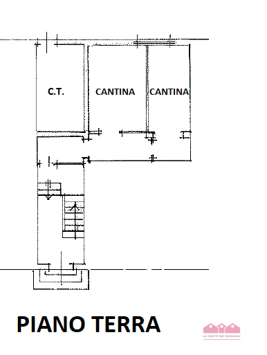SAN PIO X: TRICAMERE AL PIANO PRIMO, INGRESSO, SOGGIORNO, CUCINA ARREDATA, DUE MATRIMONIALI, UNA ...