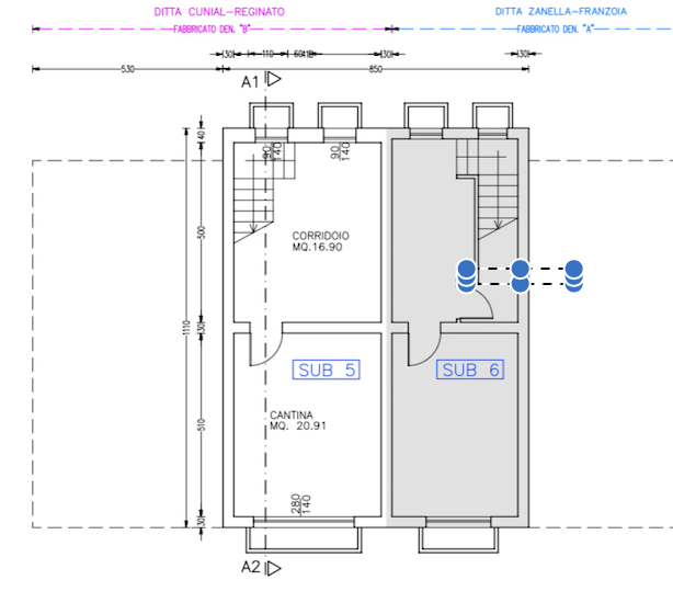 (Per INFO Fabrizio 3337743912) A Possagno, in zona molto aperta e panoramica, vendiamo una porzio...