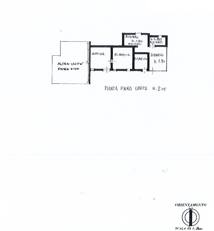 MONSELICE: in zona di campagna, nella località di Ca' Oddo, si propone rustico singolo da ristrut...