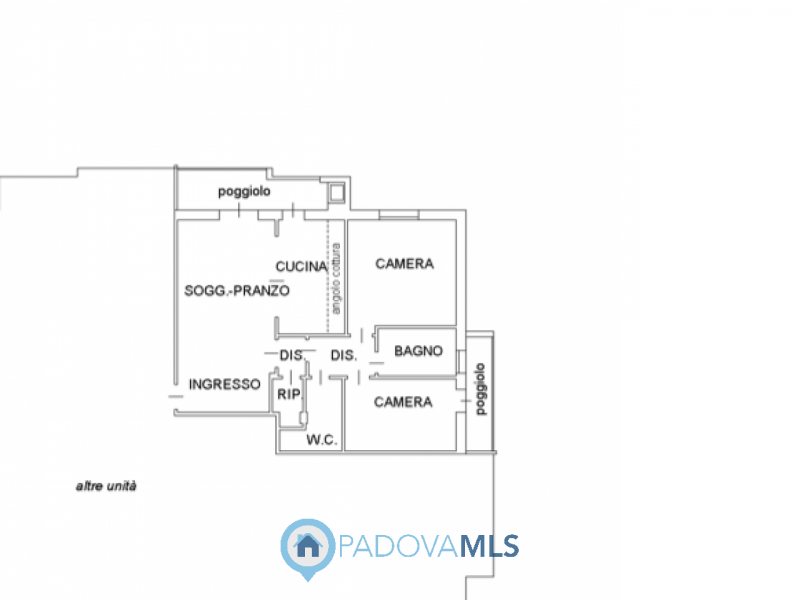 Immobile in esclusiva al Gruppo Padova MLS
VIGODARZERE: OTTIMO INVESTIMENTO zona tranquilla e res...