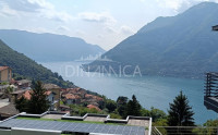 Attico con piscina e vista sul lago di como, nesso