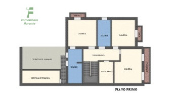 In CENTRO PAESE...SU UN LOTTO DI MQ 930...DEL 2003 SIGNORILE 1/2 BIFAMILIARE SU 3 LIVELLI DI MQ 3...