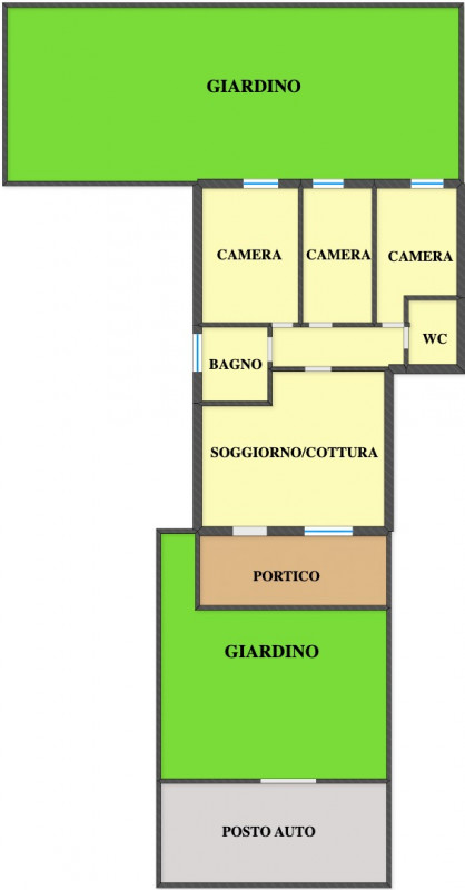 Perugia Vendita Appartamento trilocale