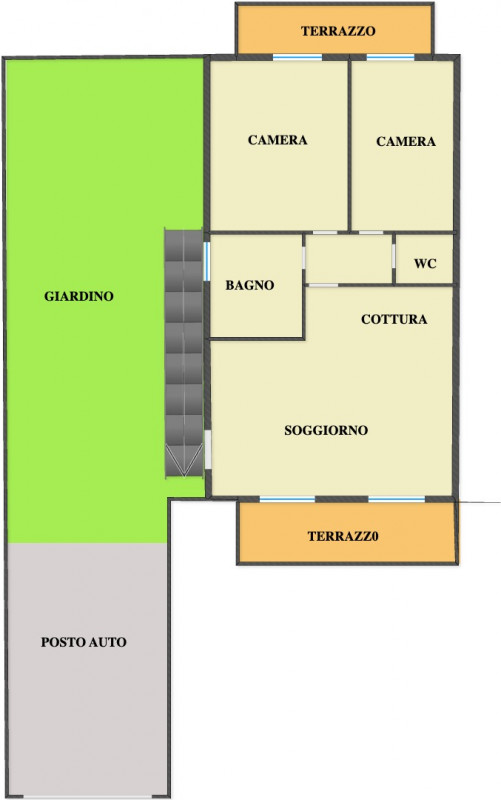 Perugia Vendita Appartamento trilocale