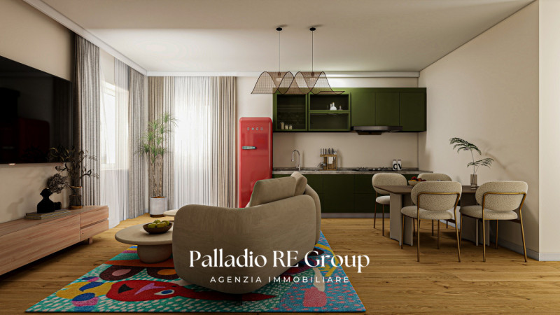 Vicenza, zona Ferrovieri, proponiamo un esclusivo BICAMERE CON GIARDINETTO PRIVATO, dove ogni det...