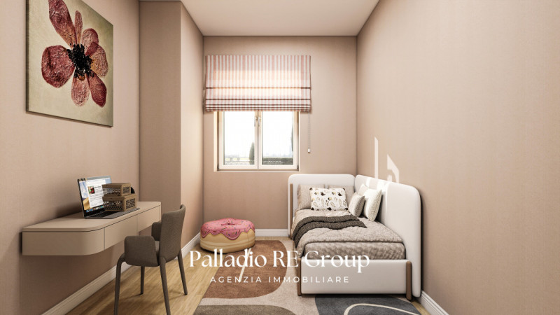 Vicenza, zona Ferrovieri, proponiamo un esclusivo BICAMERE CON GIARDINETTO PRIVATO, dove ogni det...