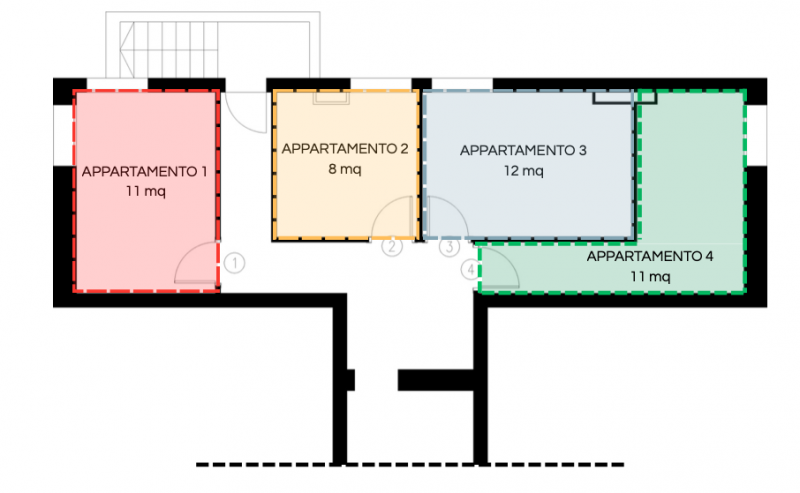 Vicenza, zona Ferrovieri, proponiamo un esclusivo BICAMERE CON GIARDINETTO PRIVATO, dove ogni det...
