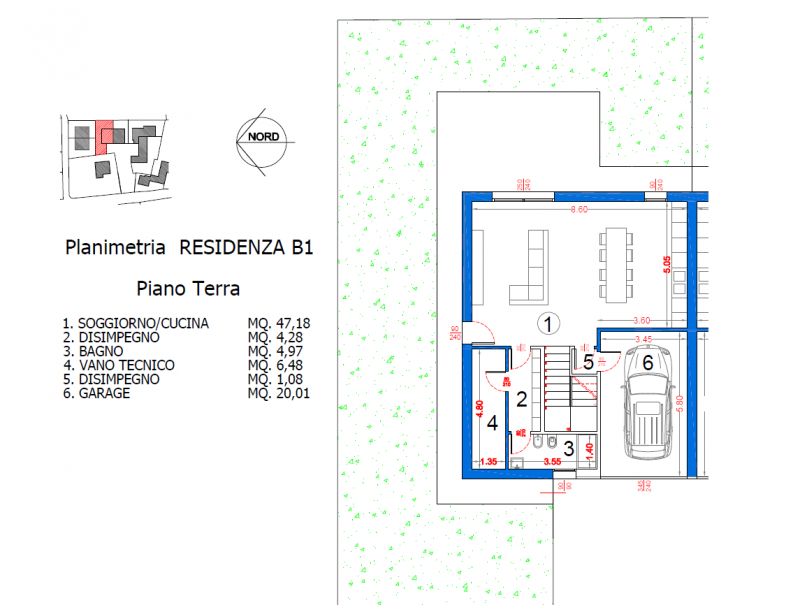 Teolo tra Feriole e San Biagio Bifamiliare classe A4 di prossima realizzazione. Circonda dal verd...