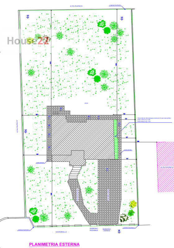 CALDOGNO - VICENZA (Via Pedrollo n.5). In zona residenziale di tutte villette, AMPIA CASA SINGOLA...