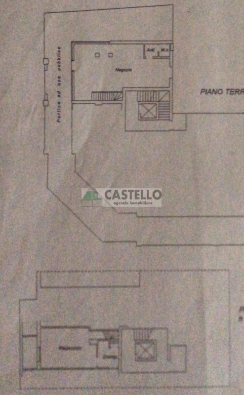 Vigodarzere centro, in zona di passaggio proponiamo negozio con 3 vetrine di circa 65mq + 30mq di...