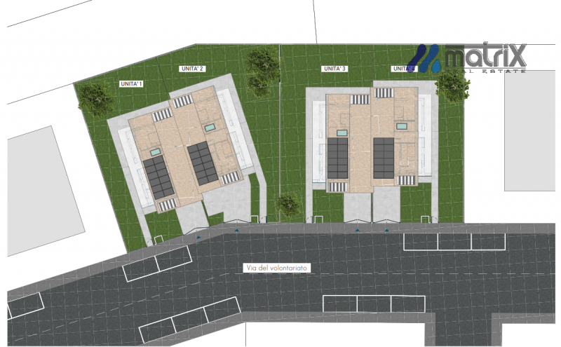 Bifamiliare Teolo (PD) Vista Colli Euganei località Treponti €. 370.000, comoda a tutti i servizi...