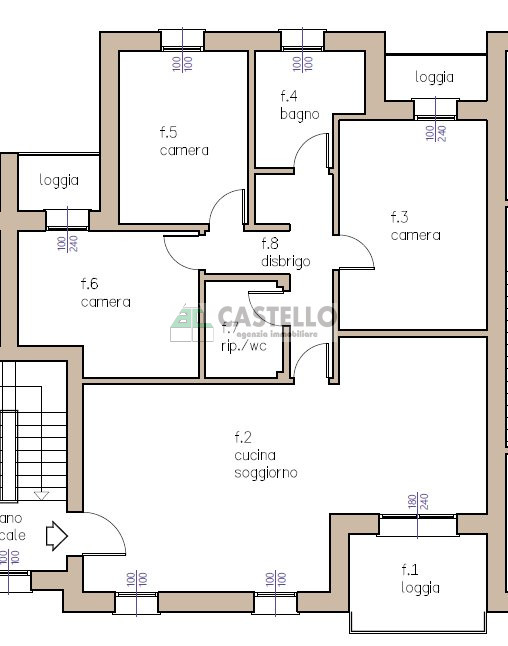CAMPOSAMPIERO
Ultimo tricamere disponibile in un esclusivo edificio di sole 6 unità.

Spazi ampi ...