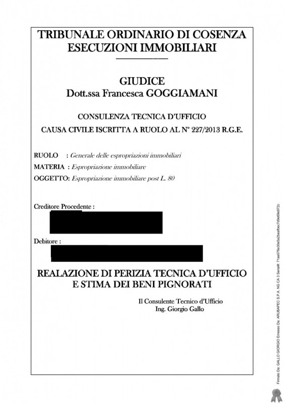 San Pietro in Guarano Vendita Appartamento