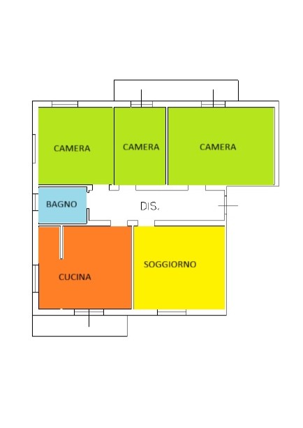 BAIA FLAMINIA Ampio appartamento vicino al MARE