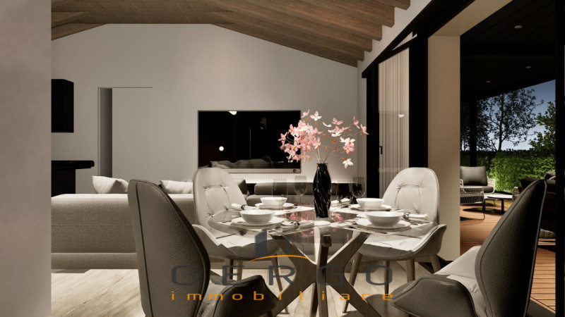 (Per INFO 3316190143) A Morgano, in zona residenziale tranquilla, proponiamo in vendita una bifam...