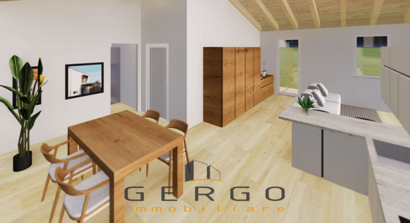 (Per INFO 3316190143) A Morgano, in zona residenziale tranquilla, proponiamo in vendita una bifam...