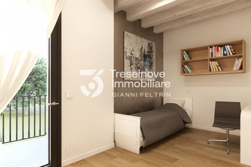 (Per INFO Feltrin ing. Gianni 3288349492) Proponiamo in vendita a Ponzano Veneto eleganti bifamil...