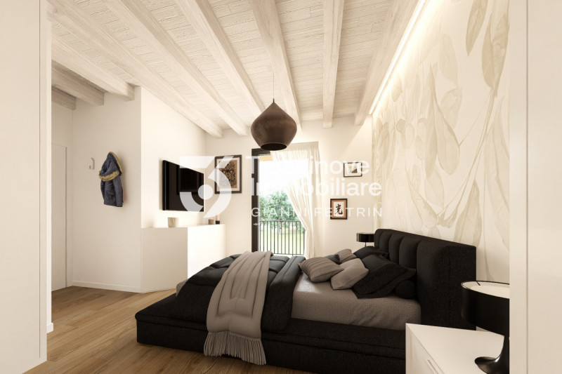 (Per INFO Feltrin ing. Gianni 3288349492) Proponiamo in vendita a Ponzano Veneto eleganti bifamil...