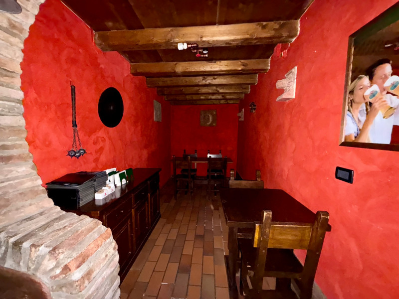 COMPOSIZIONE:
Ampio locale in stile rustico, sviluppato su due livelli con giardino di pertinenza...