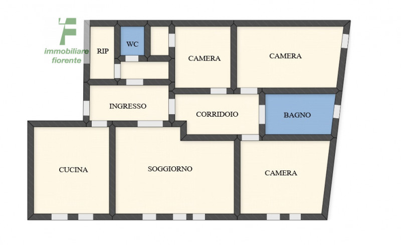 CENTRALISSIMO...SU POCHE UNITA'...APPARTAMENTO DI AMPIA METRATURA MQ 143...ESPOSTO AL SOLE...LIBE...