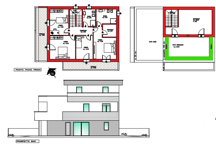 SAONARA: lotto di terreno edificabile di 580 mq. avente una potenzialità edificatoria netta di 65...