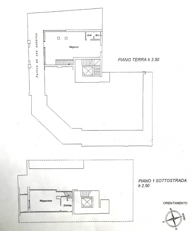 VIGODARZERE, CENTRO QUARTIERE. NEGOZIO FRONTE STRADA CON 2 LATI AD ANGOLO.
ACCESSO DA SOTTOPORTIC...