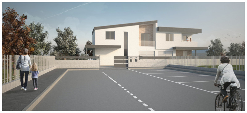 Situata a Brugine, comoda a raggiungere facilmente tutti i servizi, vi proponiamo una porzione di...